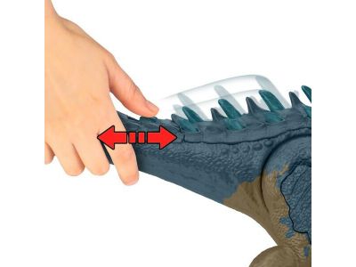 Mattel Jurassic World Ruthless Rampage Αλλόσαυρος Με Ήχους Και Λειτουργία Επίθεσης HRX50