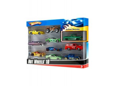 Mattel Αυτοκινητάκια Hot Wheels Σετ Των 10 54886