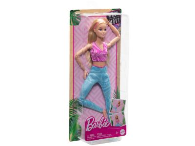 Mattel Barbie Made To Move Αμέτρητες Κινήσεις Ξανθιά HRH27