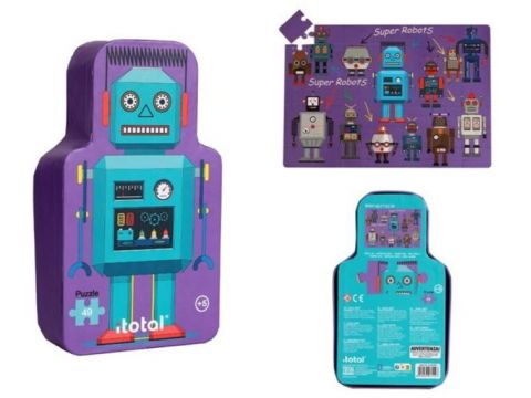 Total Gift Puzzle Robot 49τμχ XL2270C