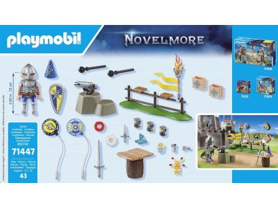 Playmobil novelmore gift set ιπποτικό πάρτυ 71447