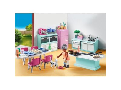 Playmobil Μοντέρνα Κουζίνα Με Τραπεζαρία 71608