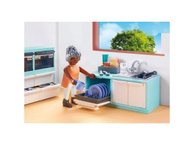 Playmobil Μοντέρνα Κουζίνα Με Τραπεζαρία 71608