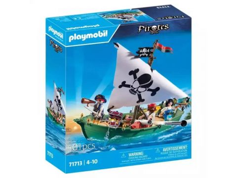 Playmobil Πειρατικό Πλοιάριο 71713