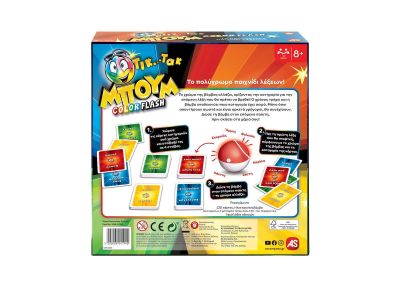 As company Επιτραπέζια Παιχνίδι Τικ Τακ Μπουμ Color Flash Για Ηλικίας 8+ Χρονών Και 3+ Παίκτες 1040-24194