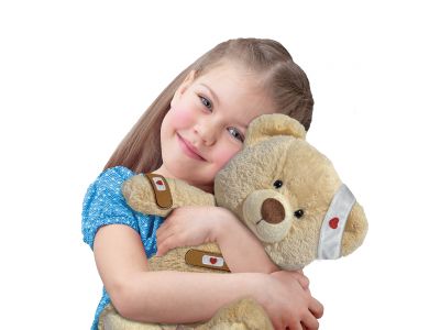 As company AS Λούτρινο Διαδραστικό Αρκουδάκι Αρρωστούλι 1607-18400