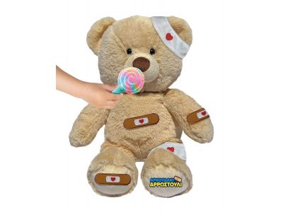 As company AS Λούτρινο Διαδραστικό Αρκουδάκι Αρρωστούλι 1607-18400