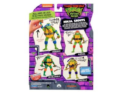 Giochi Preziosi Teenage Mutant Ninja Turtlesmovie Leonardo Χελωνονιντζάκια Deluxe Φιγούρα 15 Εκ. - 1 Τμχ TU800000A