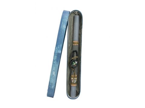 Γέραλης Πασχαλινή Λαμπάδα Πυξίδα Γάντζος Γκρι 25086