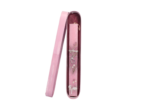 Γέραλης Πασχαλινή Λαμπάδα Πλακέ Ζωγραφιστή Κρεμαστό Καρδιά Ροζ 25115