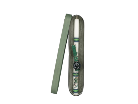 Γέραλης Πασχαλινή Λαμπάδα Ριγέ Ρολόι Ποδοσφαίρου Πράσινο 24120 Γέραλης Πασχαλινή Λαμπάδα Ριγέ Ρολόι Ποδοσφαίρου Πράσινο 24120