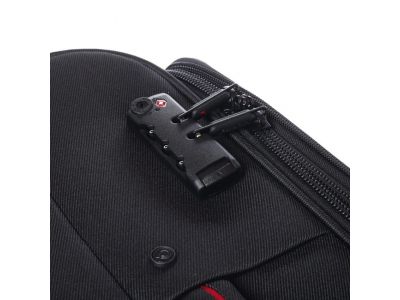 Diplomat Βαλίτσα Καμπίνας με ύψος 55cm σε Μαύρο χρώμα ZC6040-S