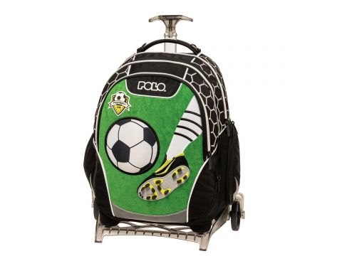 Polo Reel Space Σχολική Τσάντα Τρόλεϊ Δημοτικού Πράσινη 2025 901054-8346