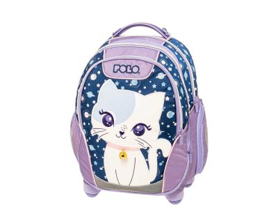 Polo Reel Space Σχολική Τσάντα Τρόλεϊ Δημοτικού Μωβ 2025 901054-8348