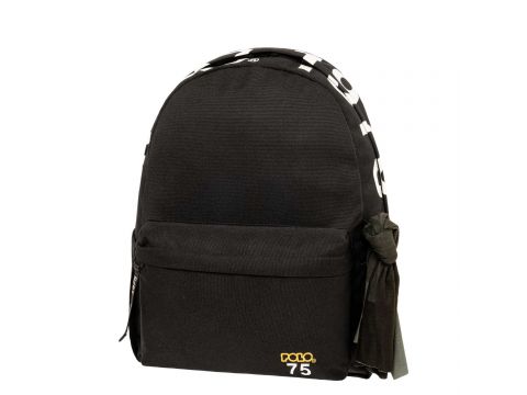 Polo Σακίδιο Πλάτης Backpack ΄'75 2025 Μαύρο 901075-2000