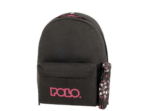 Polo Σακίδιο Πλάτης Original With Scarf 2025 Μαύρο 901135-2044