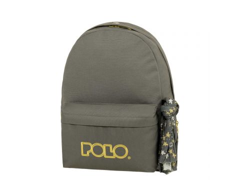 Polo Σακίδιο Πλάτης Original With Scarf 2025 Γκρι 901135-2276