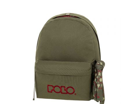 Polo Σακίδιο Πλάτης Original With Scarf 2025 Λαδί 901135-6533