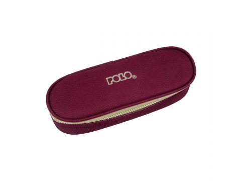 Polo Κασετίνα Οβάλ Pencil Case Box 2025 Μπορντό 937003-3576