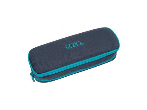 Polo Κασετίνα Οβάλ Pencil Case Duo Box 2025 Γκρι 937004-2258 Polo Κασετίνα Οβάλ Pencil Case Duo Box 2025 Γκρι 937004-2258