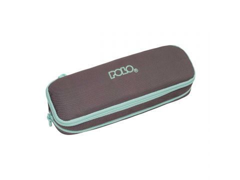 Polo Κασετίνα Οβάλ Pencil Case Duo Box 2025 Γκρι 937004-2759