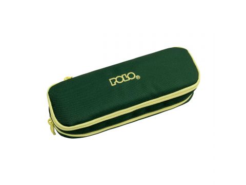 Polo Κασετίνα Οβάλ Pencil Case Duo Box 2025 Πράσινη 937004-6271 Polo Κασετίνα Οβάλ Pencil Case Duo Box 2025 Πράσινη 937004-6271