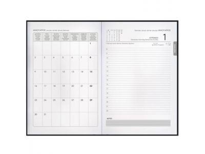 Innostat Ημερολόγιο Ημερήσιο 2026 Σπιράλ 17x24cm Μπορντώ 015262