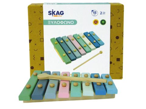 Skag Ξύλινο Ξυλόφωνο για 1.5+ Ετών 299572