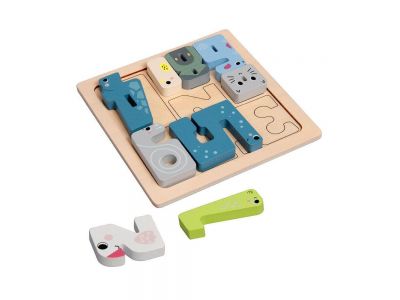 Skag Ξύλινο Παιδικό Puzzle Σφηνώματα για 1.5+ Ετών 11pcs 299671