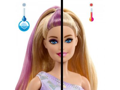 Mattel Barbie Party Unboxed Reveal Κούκλα Ξανθιά Με Γαλλικό Μπουλντόγκ JFG70