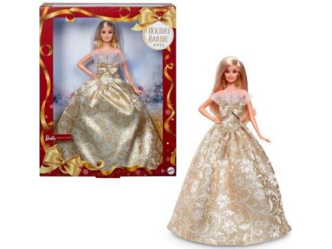 Mattel barbie holiday 2025 - ξανθιά signature κούκλα JBH95