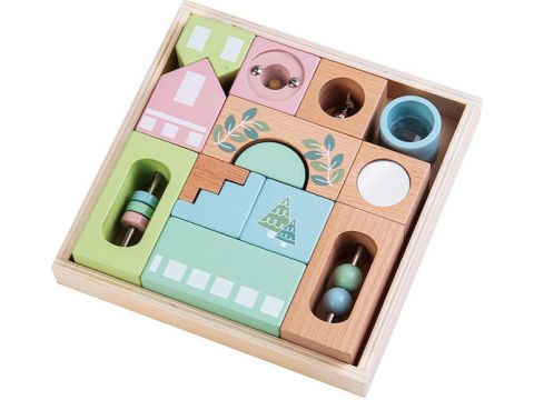 Skag Τουβλάκια Ξύλινα για 2+ Ετών 15τμχ 302036